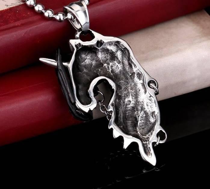 Zombie Unicorn Necklace - Wyvern's Hoard