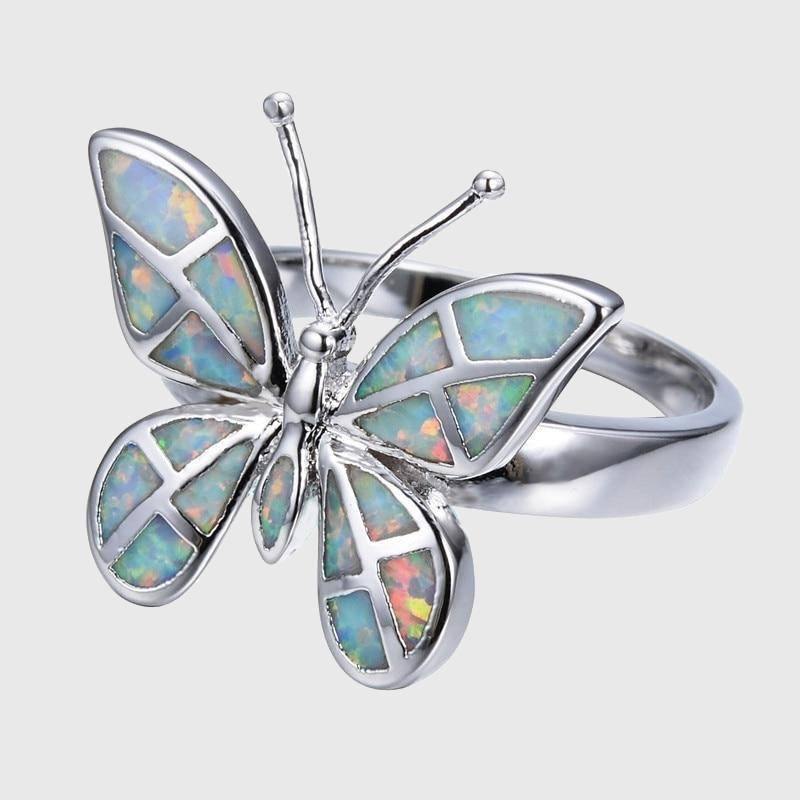 Butterfly Opal Ring - Wyvern's Hoard