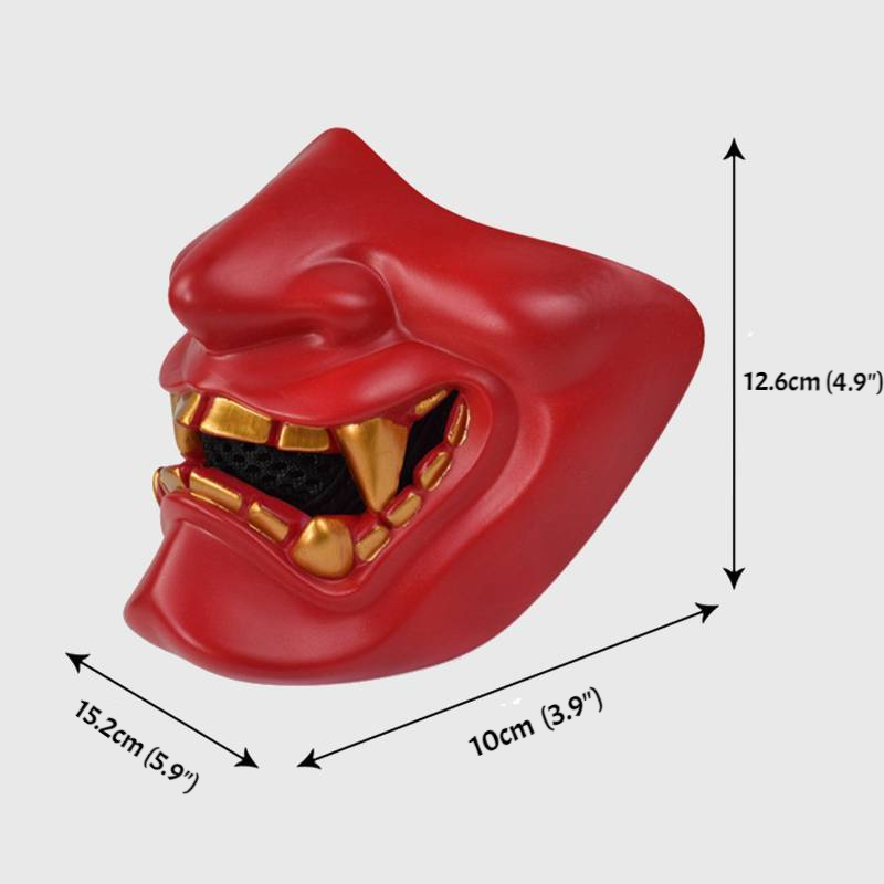 Samurai Face Armor Menpō