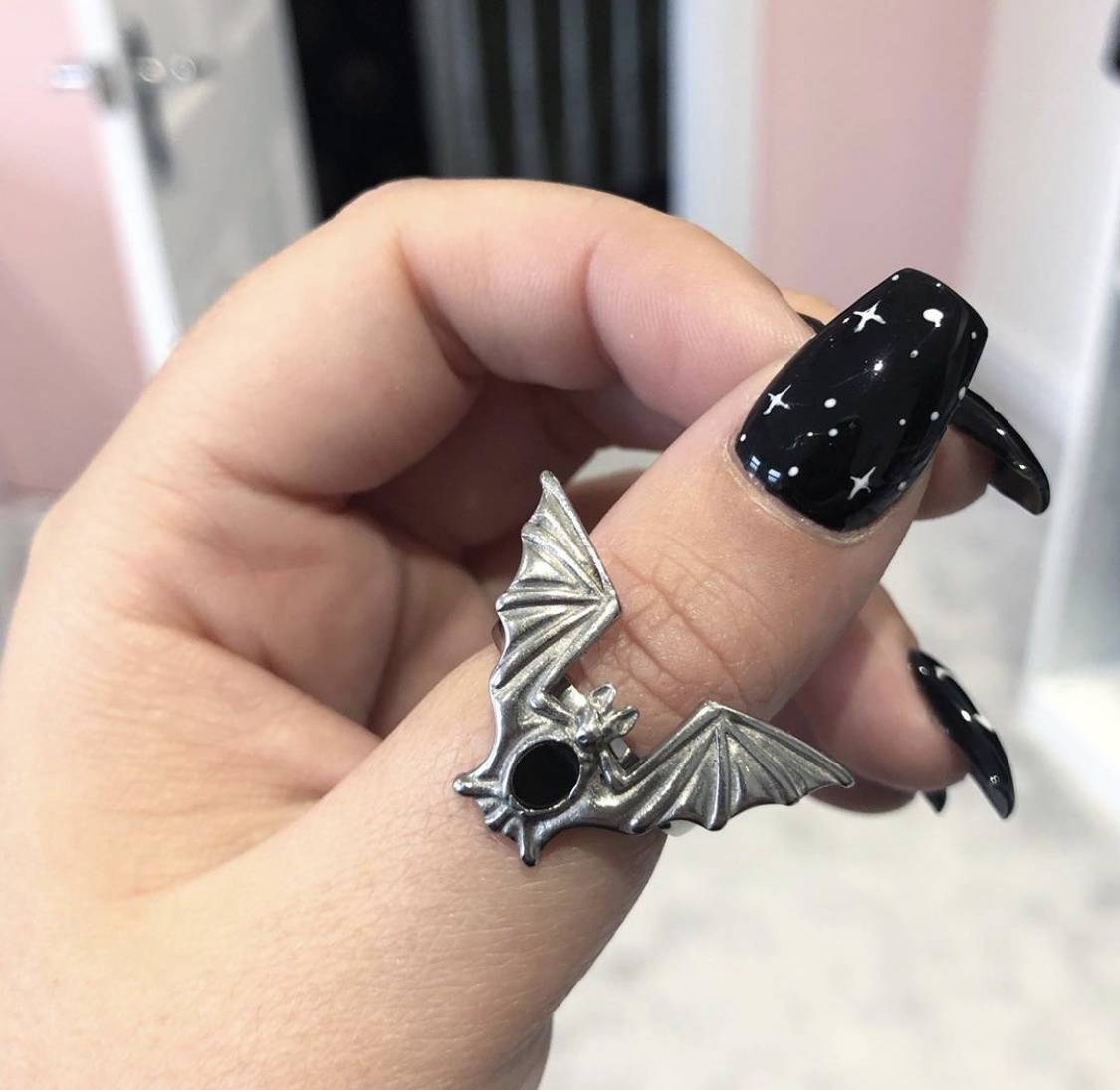 Vampire Bat Ring