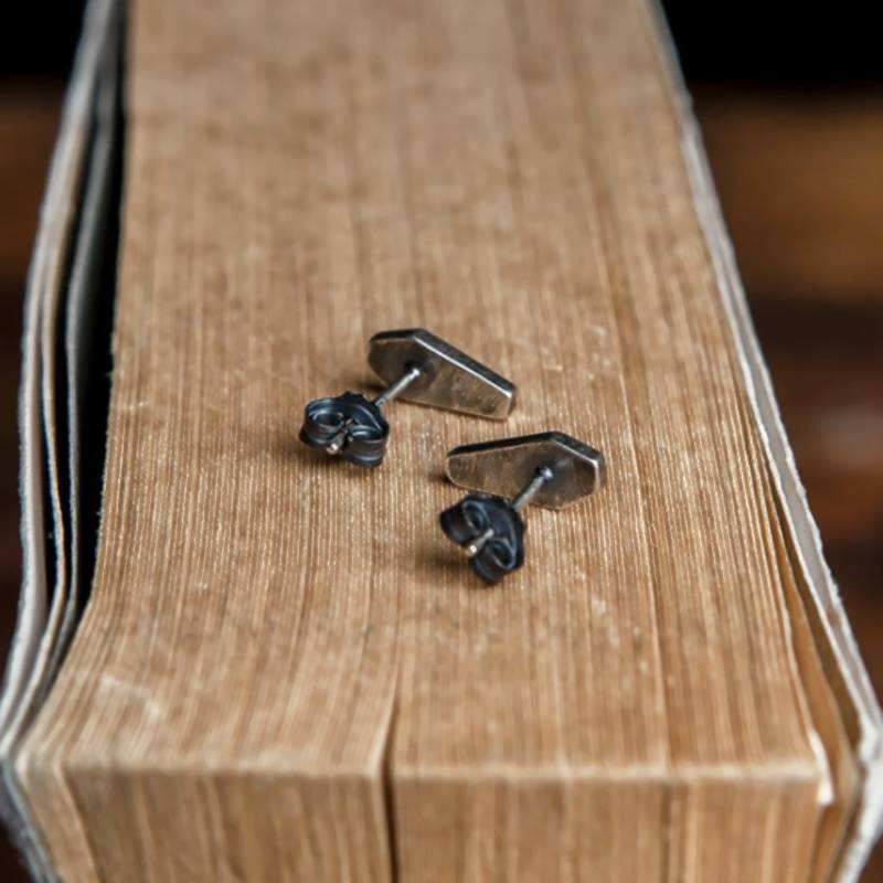 Casket Ear Studs