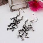 Enraged Kraken Earrings - Wyvern's Hoard