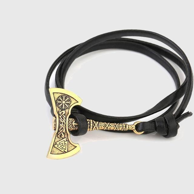 Viking Axe Totem Bracelet - Wyvern's Hoard