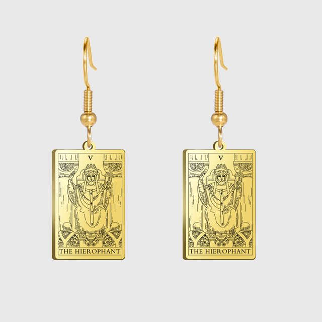 Tarot Card Earrings (Major Arcana)