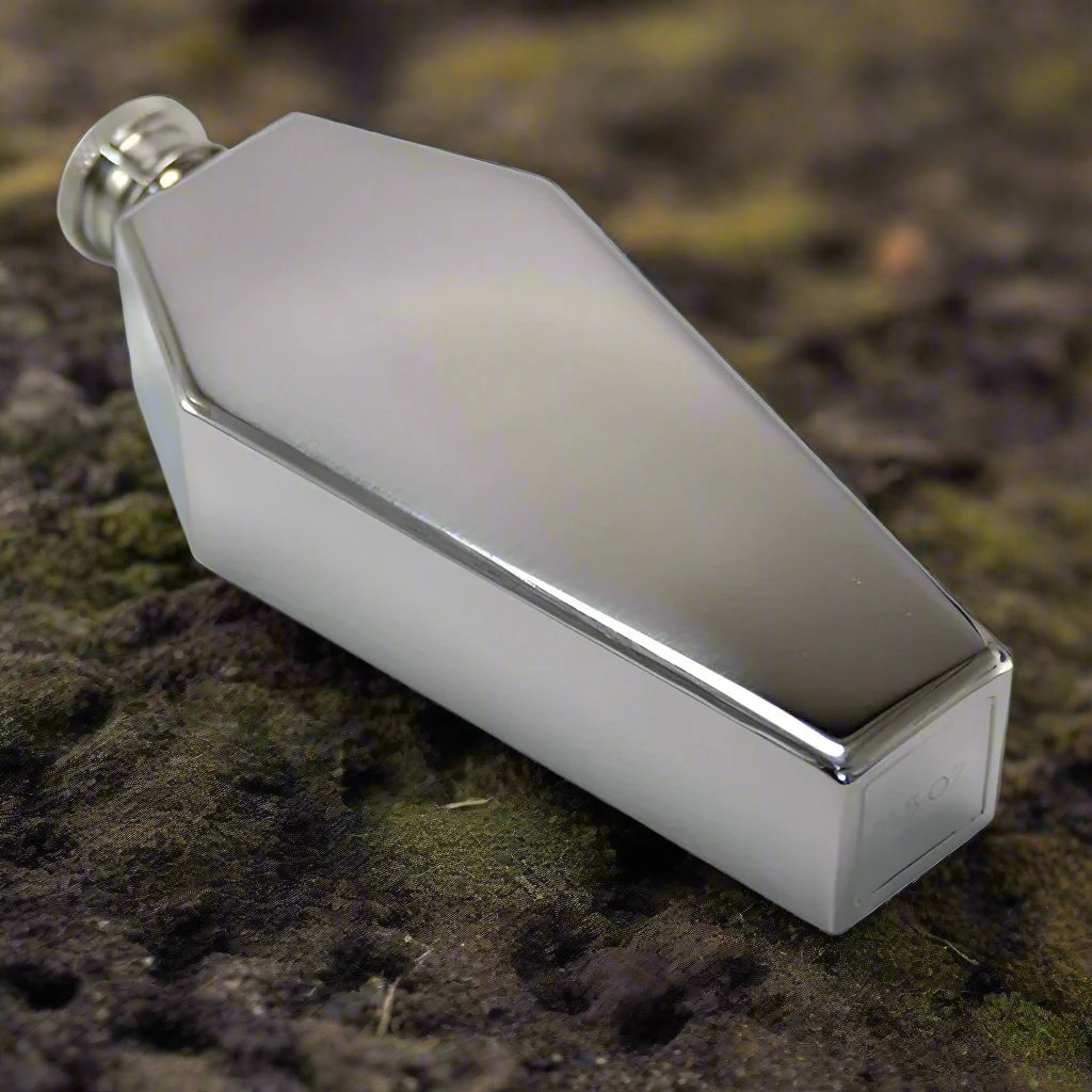 Coffin Stainless Steel Flask - Wyvern's Hoard