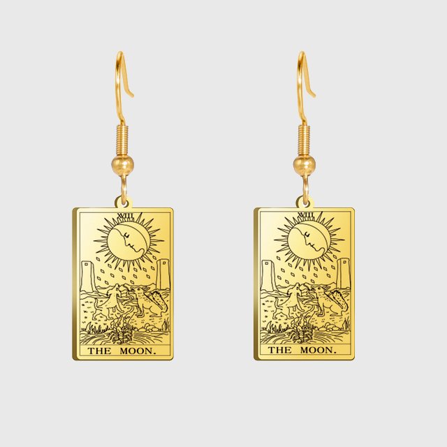 Tarot Card Earrings (Major Arcana)
