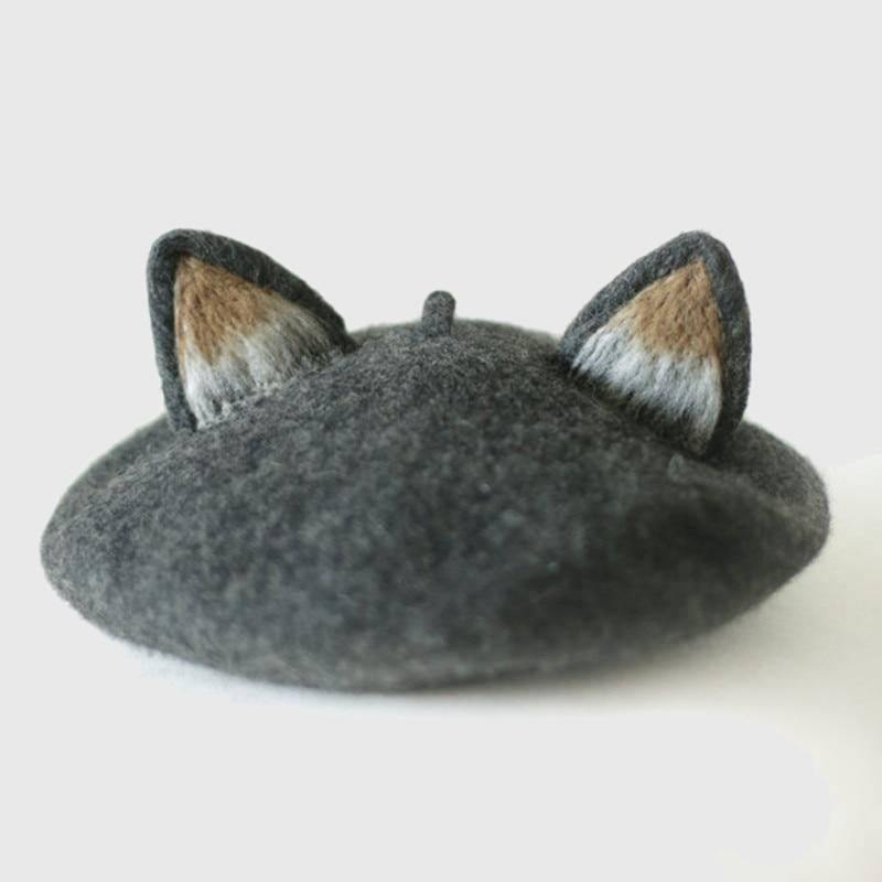 Fox Ears Beret - Wyvern's Hoard