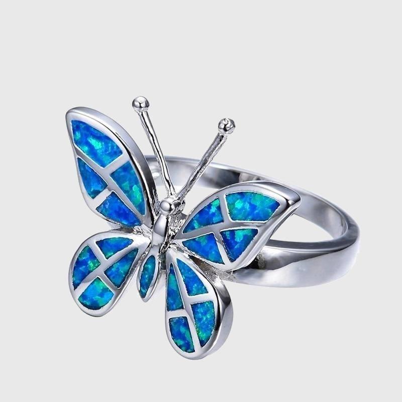 Butterfly Opal Ring - Wyvern's Hoard