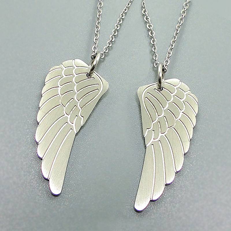 Divine Wings Couple Necklaces