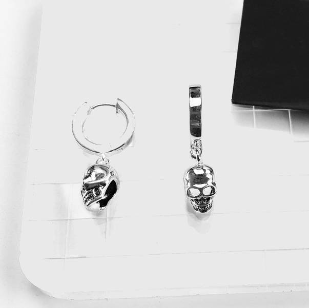 Skulls Hoop Earrings
