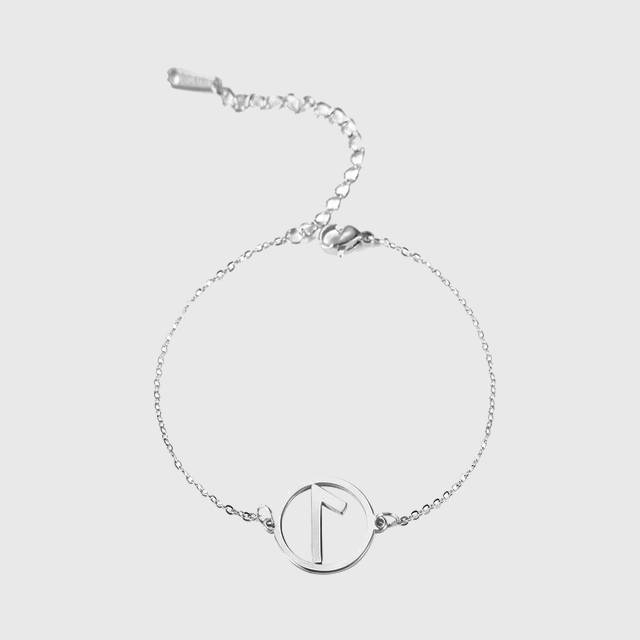 Minimalist Elder Futhark Bracelet