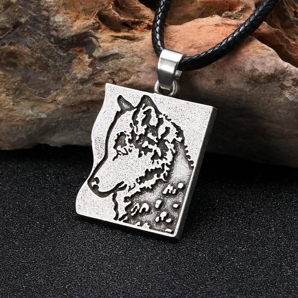 Wolf Lifemates Couples Necklaces