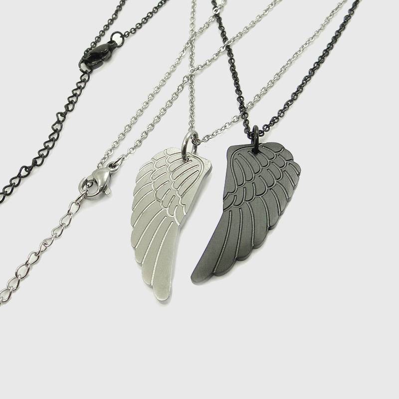 Divine Wings Couple Necklaces