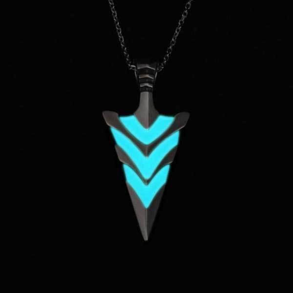 Fanduco Necklaces Arrowhead Glow In The Dark Necklace
