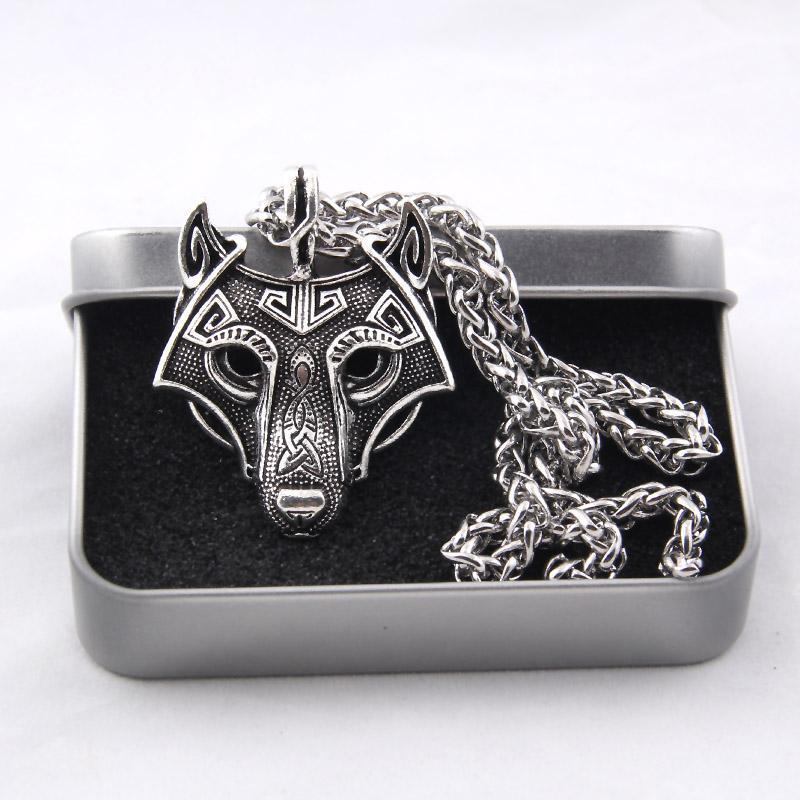 Fanduco Necklaces Fenrir Wolf Necklace