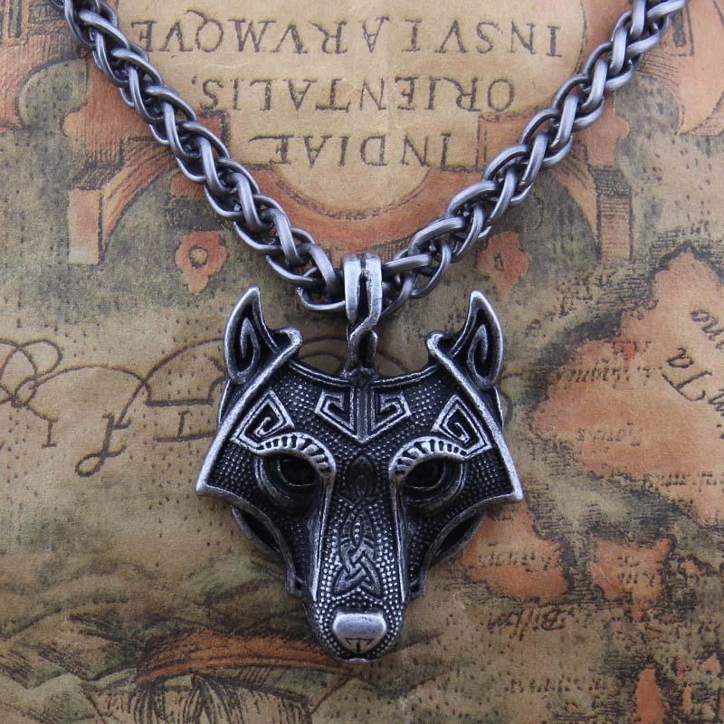 Fanduco Necklaces Fenrir Wolf Necklace
