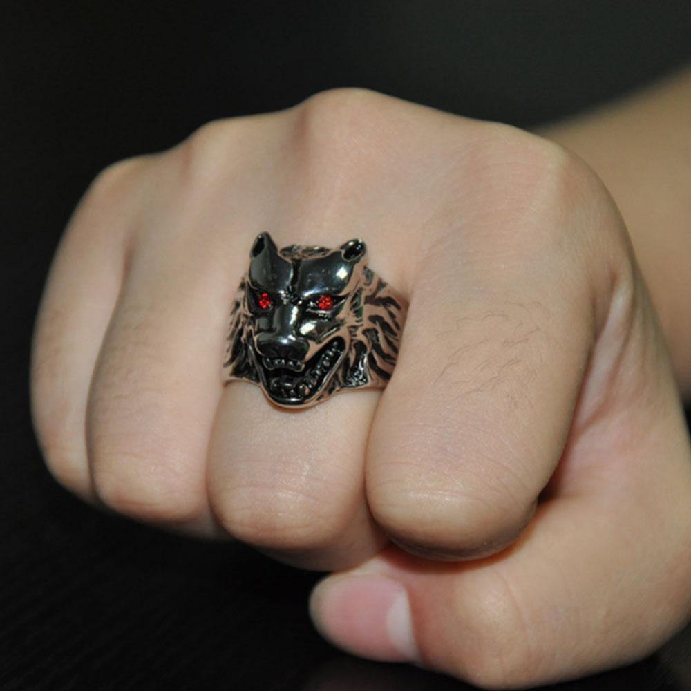 Fanduco Rings Big Bad Wolf Ring