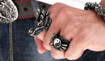 Fanduco Rings Dragon Head Ring