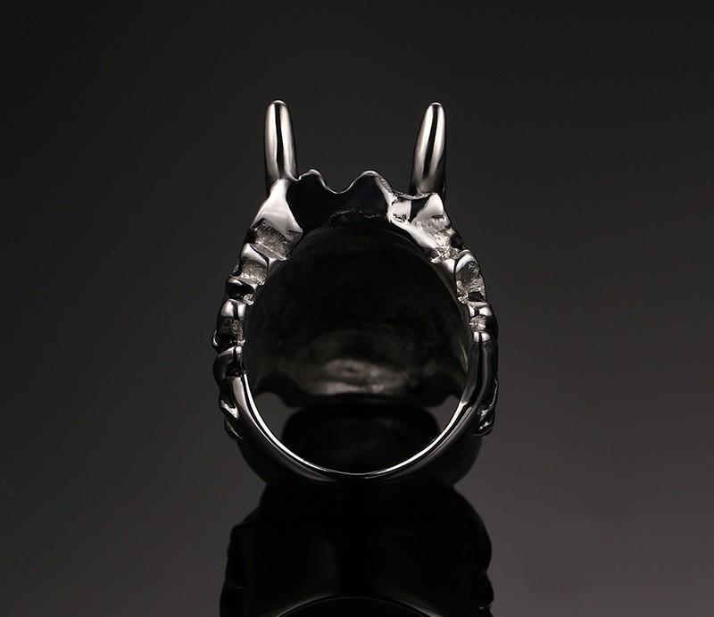 Fanduco Rings Dragon Head Ring