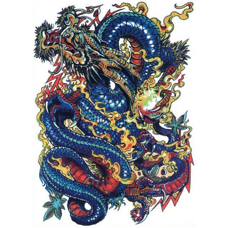 Badass Dragon Tattoo (3pcs) – Wyvern's Hoard