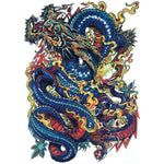 Fanduco Temporary Tattoos Badass Dragon Temporary Tattoo