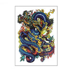 Fanduco Temporary Tattoos Badass Dragon Temporary Tattoo