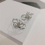 Crawling Spider Hoop Earrings - Wyvern's Hoard
