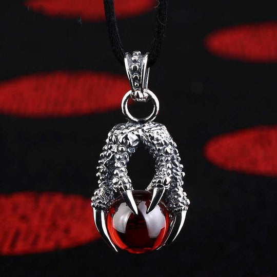 Dragon's Eye D20 Necklace - Gold with Ruby Red Gems, $34.99, Best Retro  Gaming Deals