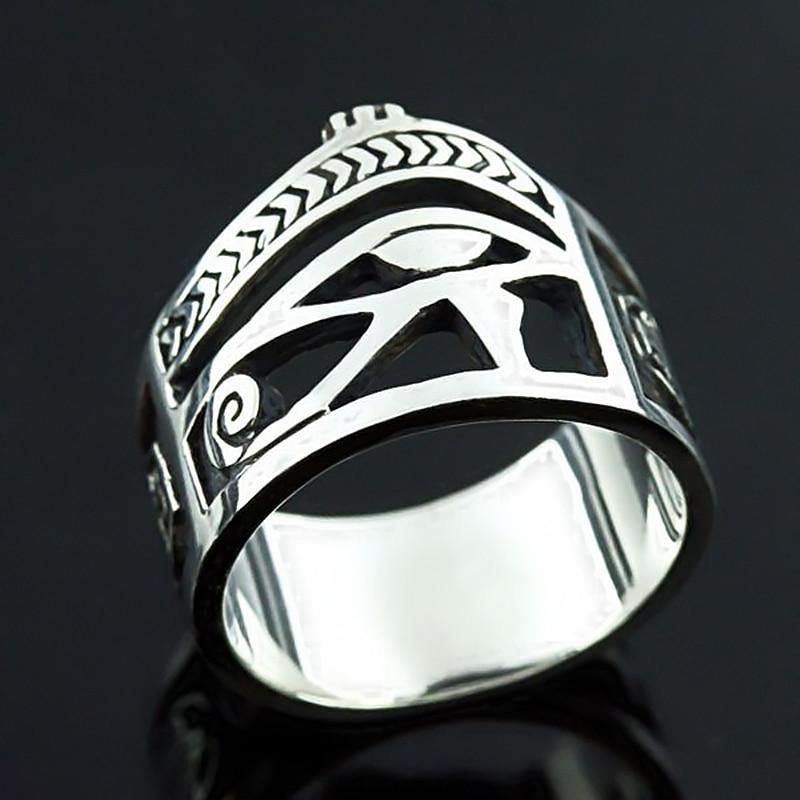 Eye of Horus Wadjet Ring - Wyvern's Hoard