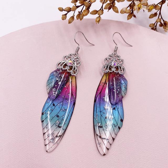 Ethereal Butterfly Wings Earrings - Wyvern's Hoard