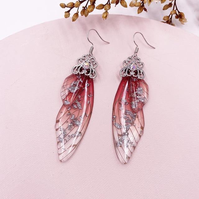 Ethereal Butterfly Wings Earrings - Wyvern's Hoard