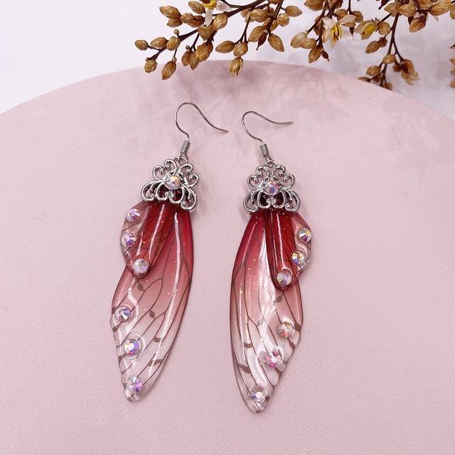 Ethereal Butterfly Wings Earrings - Wyvern's Hoard