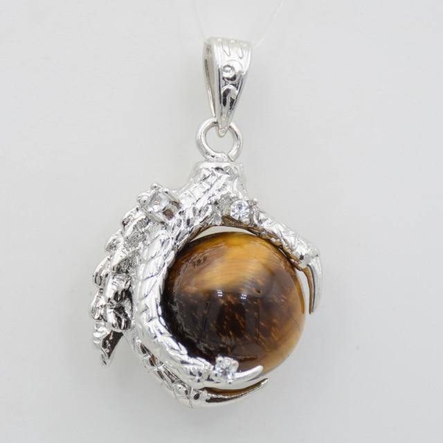 Dragon's Claw Natural Stone Pendant - Wyvern's Hoard