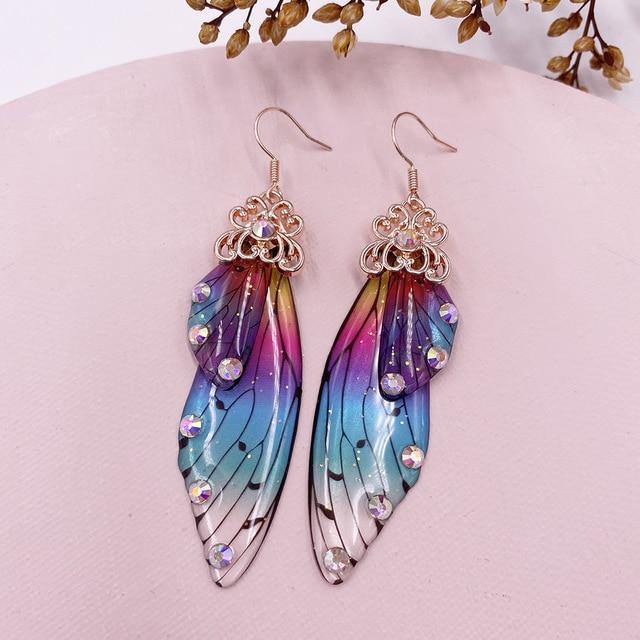 Ethereal Butterfly Wings Earrings - Wyvern's Hoard