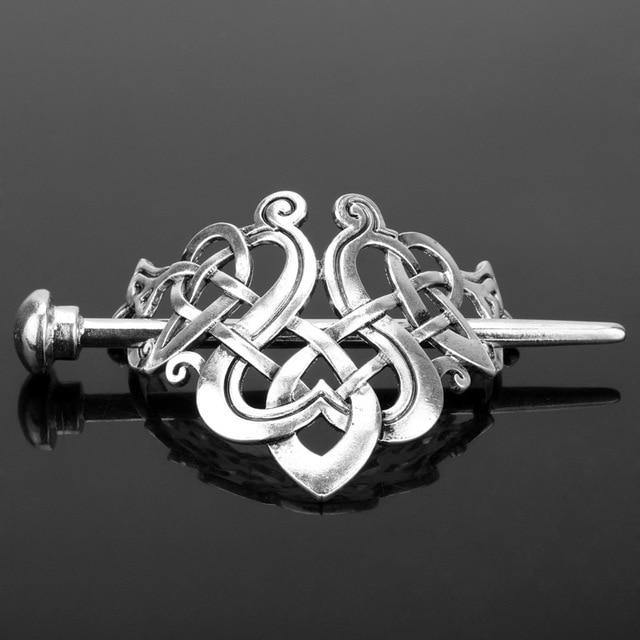 Celtic Knots Hair Stick Barrettes - Wyvern's Hoard