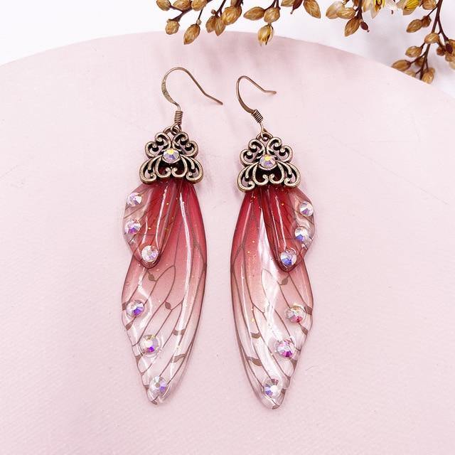 Ethereal Butterfly Wings Earrings - Wyvern's Hoard