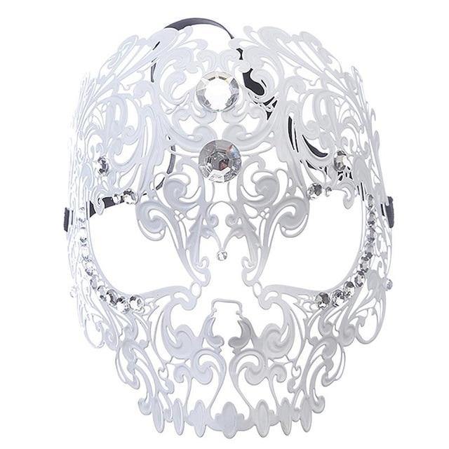 Diamante Iron Skull Face Mask - Wyvern's Hoard
