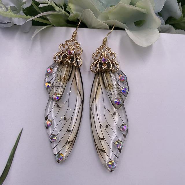 Ethereal Butterfly Wings Earrings - Wyvern's Hoard