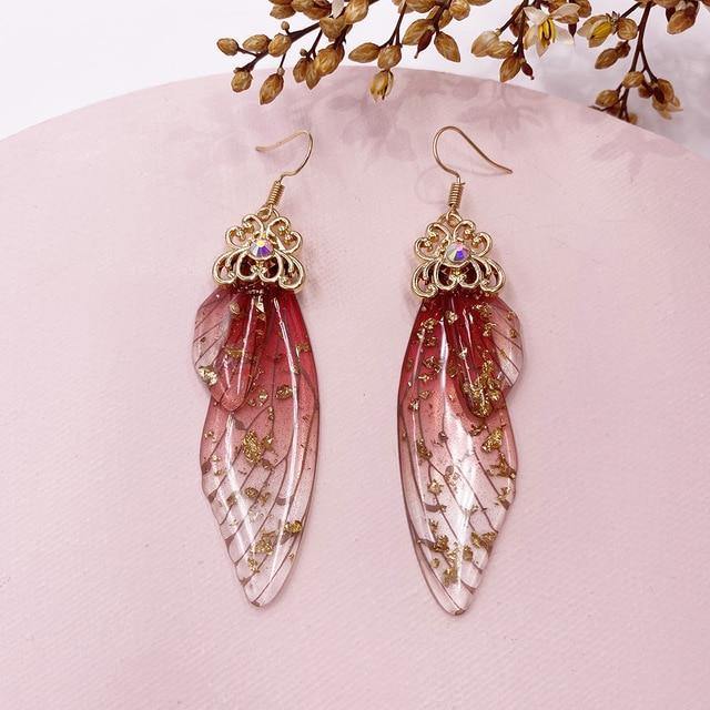 Ethereal Butterfly Wings Earrings - Wyvern's Hoard
