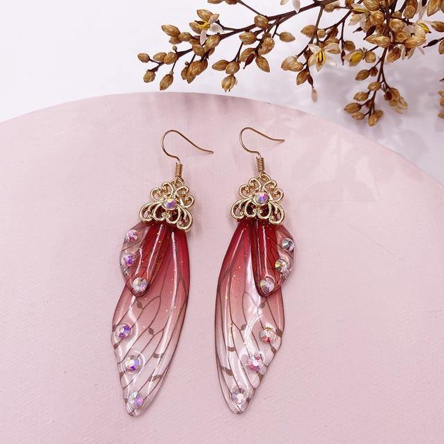 Ethereal Butterfly Wings Earrings - Wyvern's Hoard