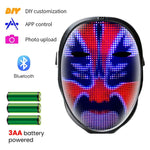 The Many Faced Avatar LED Customizable Face Mask