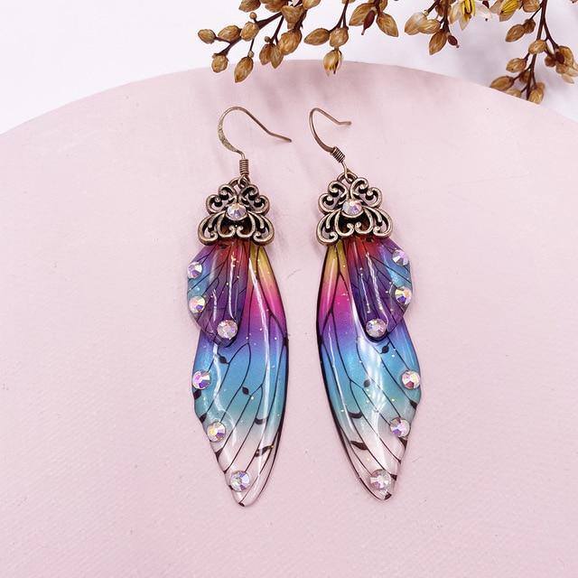Ethereal Butterfly Wings Earrings - Wyvern's Hoard