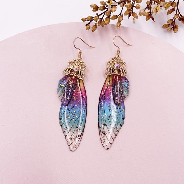 Ethereal Butterfly Wings Earrings - Wyvern's Hoard