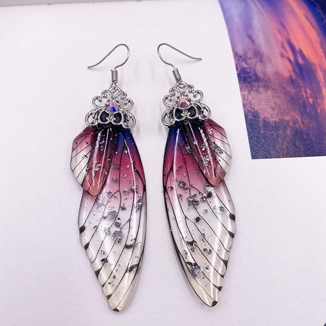Ethereal Butterfly Wings Earrings - Wyvern's Hoard