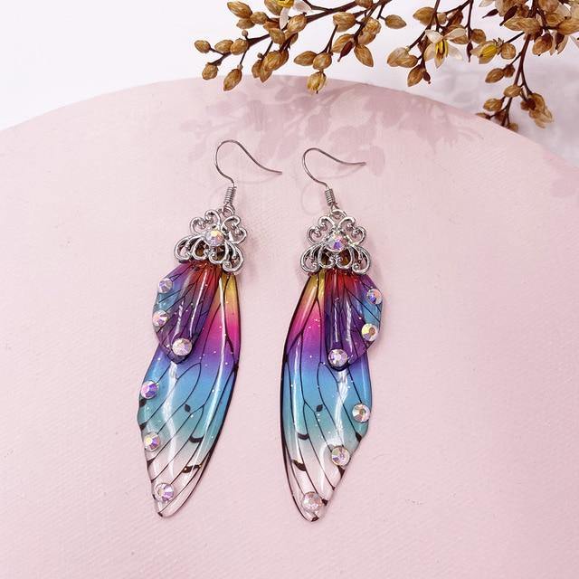 Ethereal Butterfly Wings Earrings - Wyvern's Hoard