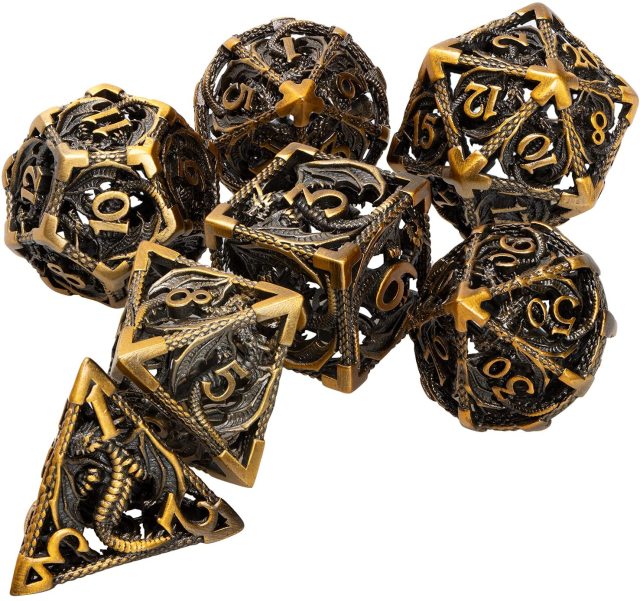 Wyverns Hollow Polyhedral Dice Set