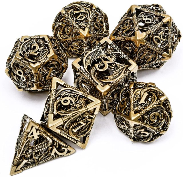 Wyverns Hollow Polyhedral Dice Set