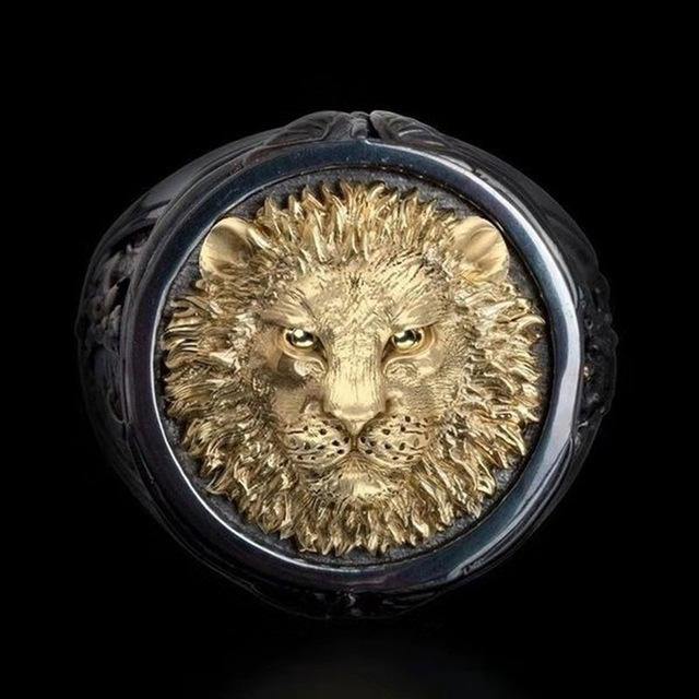Domineering Lion Ring - Wyvern's Hoard