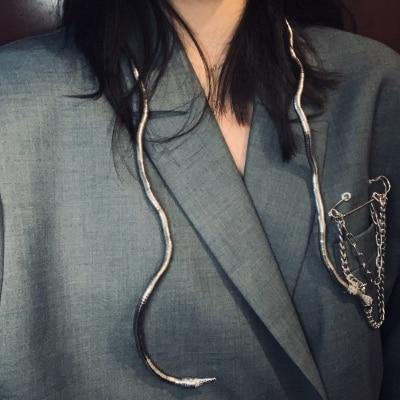 Slithering Snake Bendable Necklace - Wyvern's Hoard