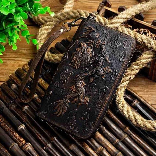 Celestial Beings Genuine Leather Wallets - Wyvern's Hoard